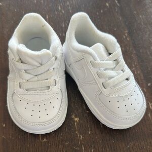 NEW! Nike Air Force White baby Walker Sneakers